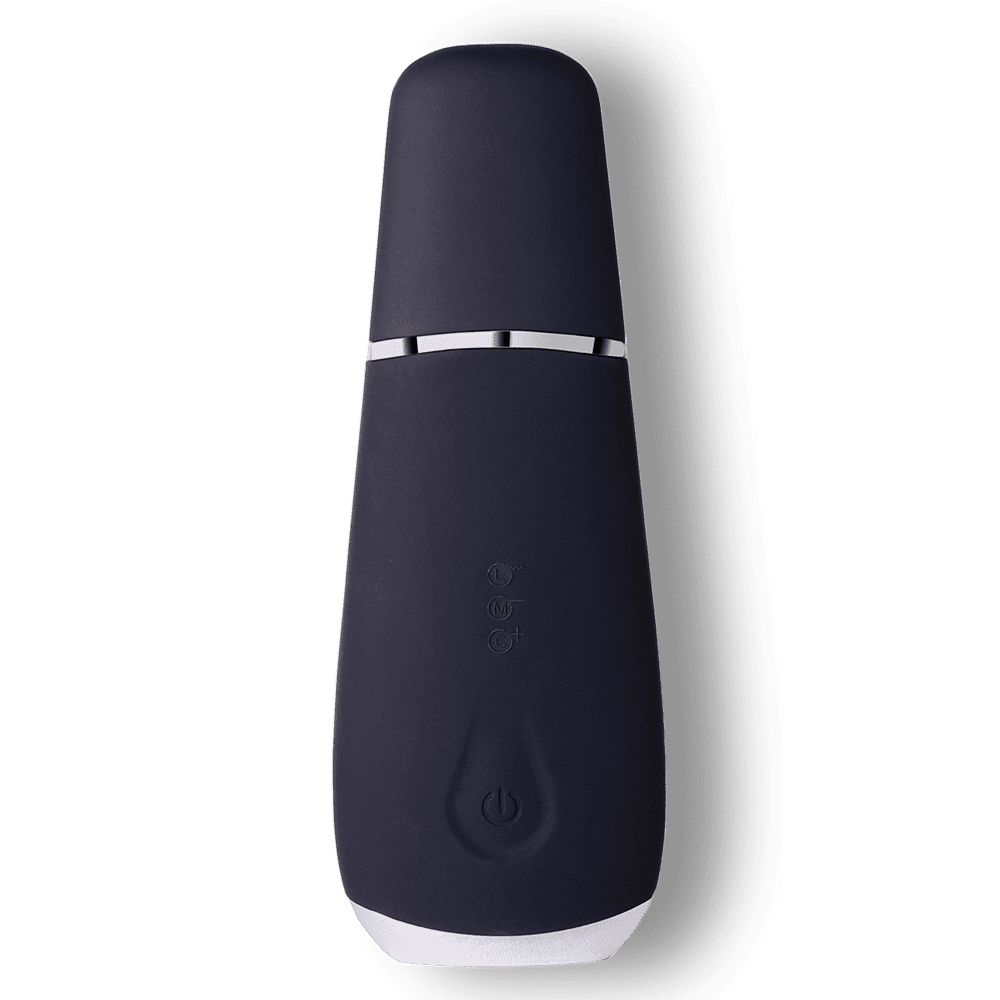 The Plush Co Ultrasonic Skin Scrubber - Black
